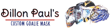 Dillon Paul's Custom Goalie Mask